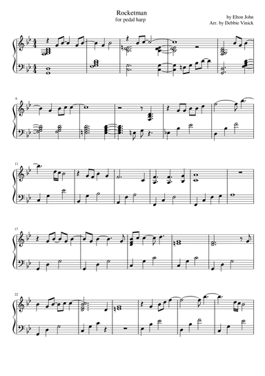 Rocketman (arr. Debbie Vinick)