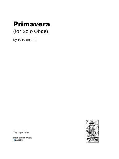 Primavera (for Solo Oboe)