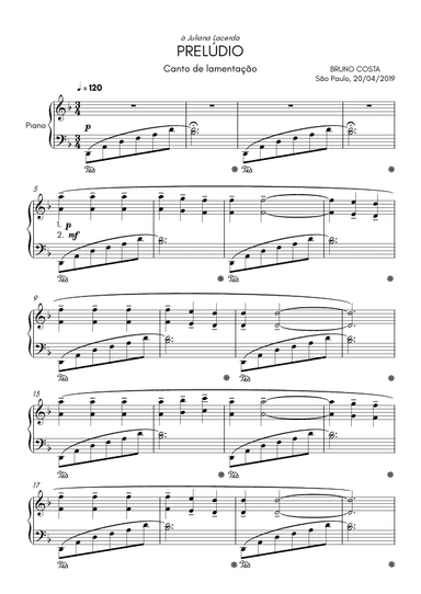 Prelúdio - Canto de lamentação