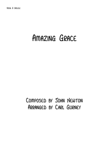 Amazing Grace (arr. Carl Gurney)