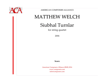 [Welch] Siubhal Turnlar