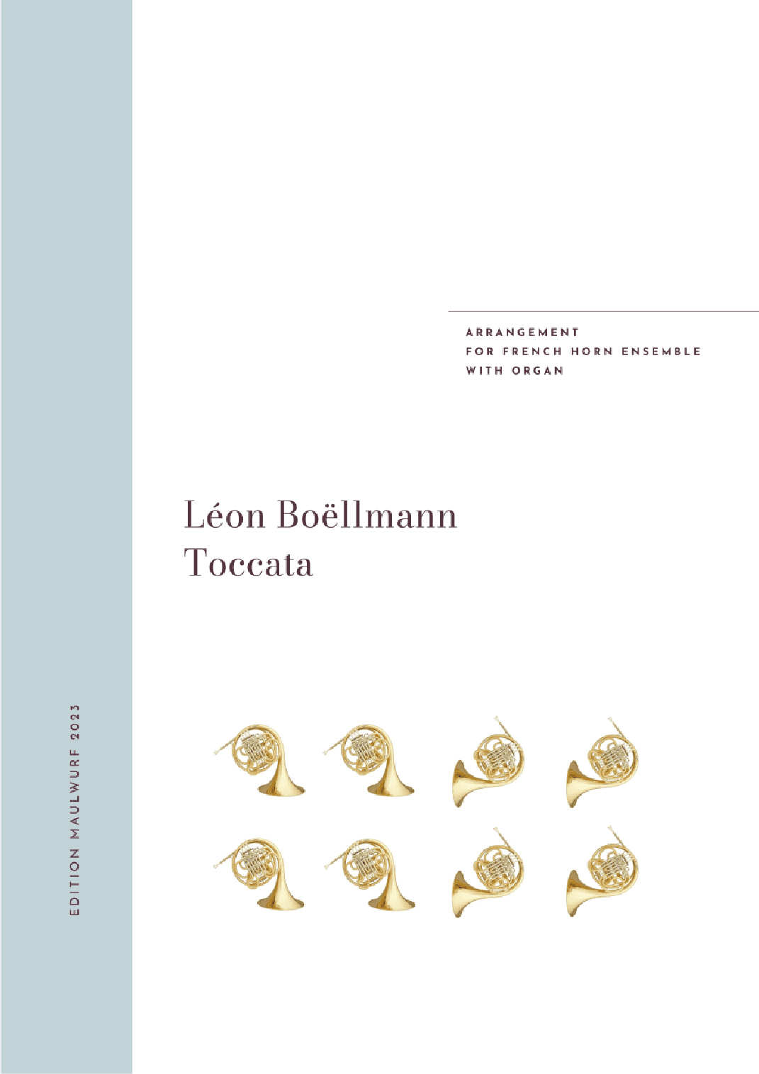 Boëllmann Toccata (arr. Edition Maulwurf)