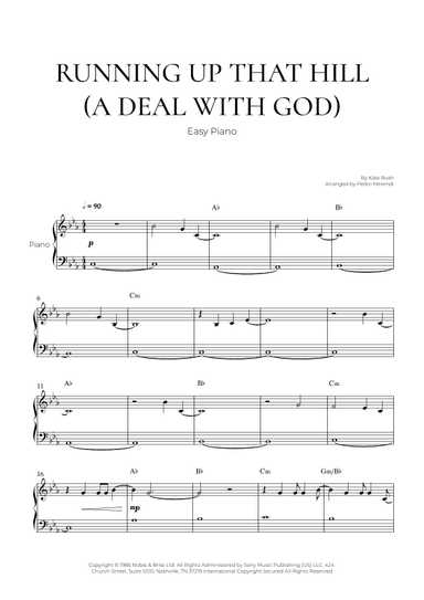 Running Up That Hill (arr. Pedro Merendi)