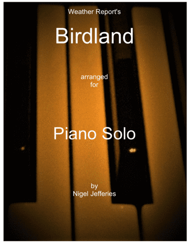 Birdland (arr. Nigel Jefferies)