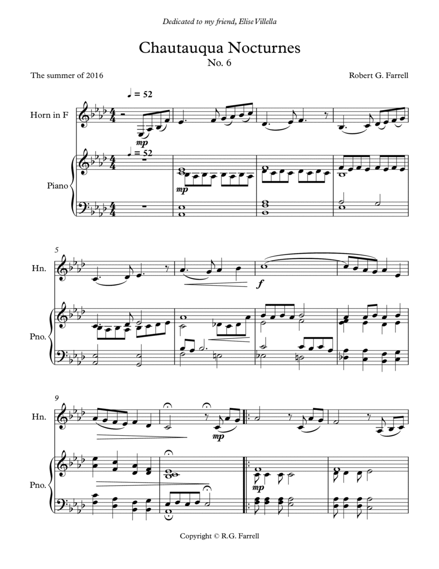 Chautauqua Nocturne #6
