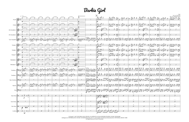 Barbie Girl (arr. Levi Downing)