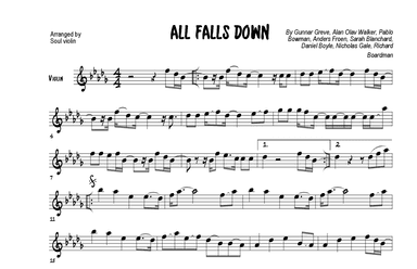 All Falls Down (arr. Soul Violin)