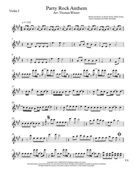 Party Rock Anthem (arr. Thomas Winter)