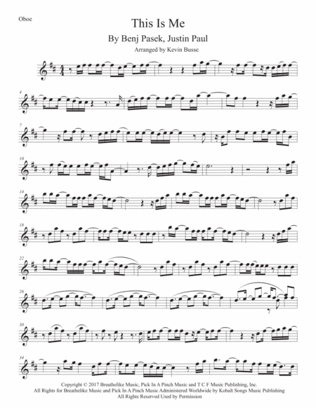 This Is Me (arr. Kevin Busse)