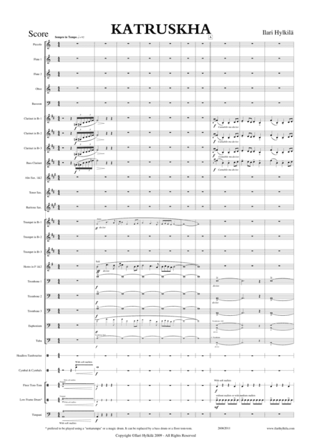 KATRUSKHA for Concert Band