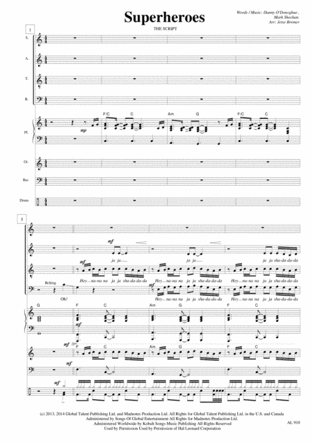 Superheroes (arr. Jetse Bremer)