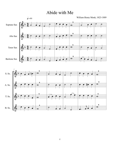 Abide With Me (arr. Greg Ridlington)