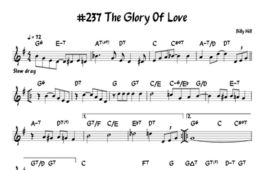 The Glory Of Love (arr. John Fries)