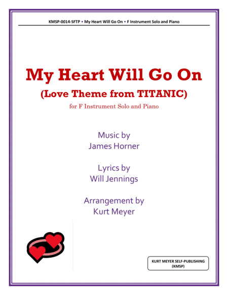 My Heart Will Go On (love Theme From 'titanic') (arr. Kurt Meyer)