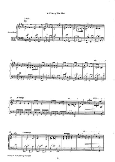 accordeon music for standard and free bass