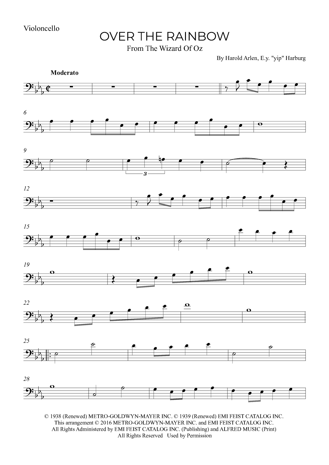 Over The Rainbow (arr. Alex Nunes Rodrigues)