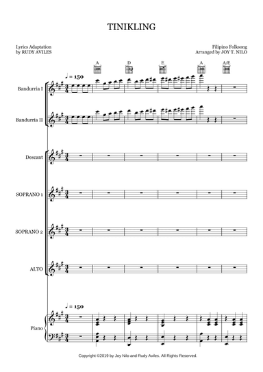 Tinikling (arr. Joy T. Nilo)