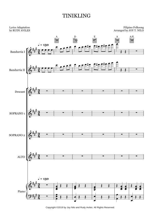 Tinikling (arr. Joy T. Nilo)