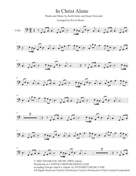 In Christ Alone (arr. Kevin Busse)