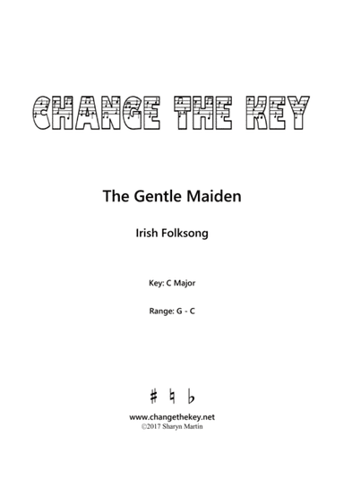The gentle maiden - C Major (arr. Change the Key)