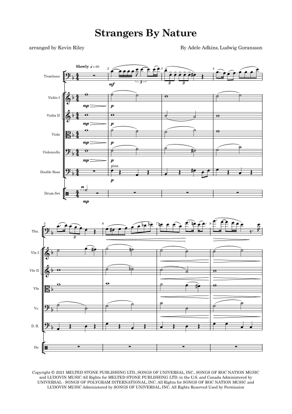 Strangers By Nature (arr. Kevin Riley)