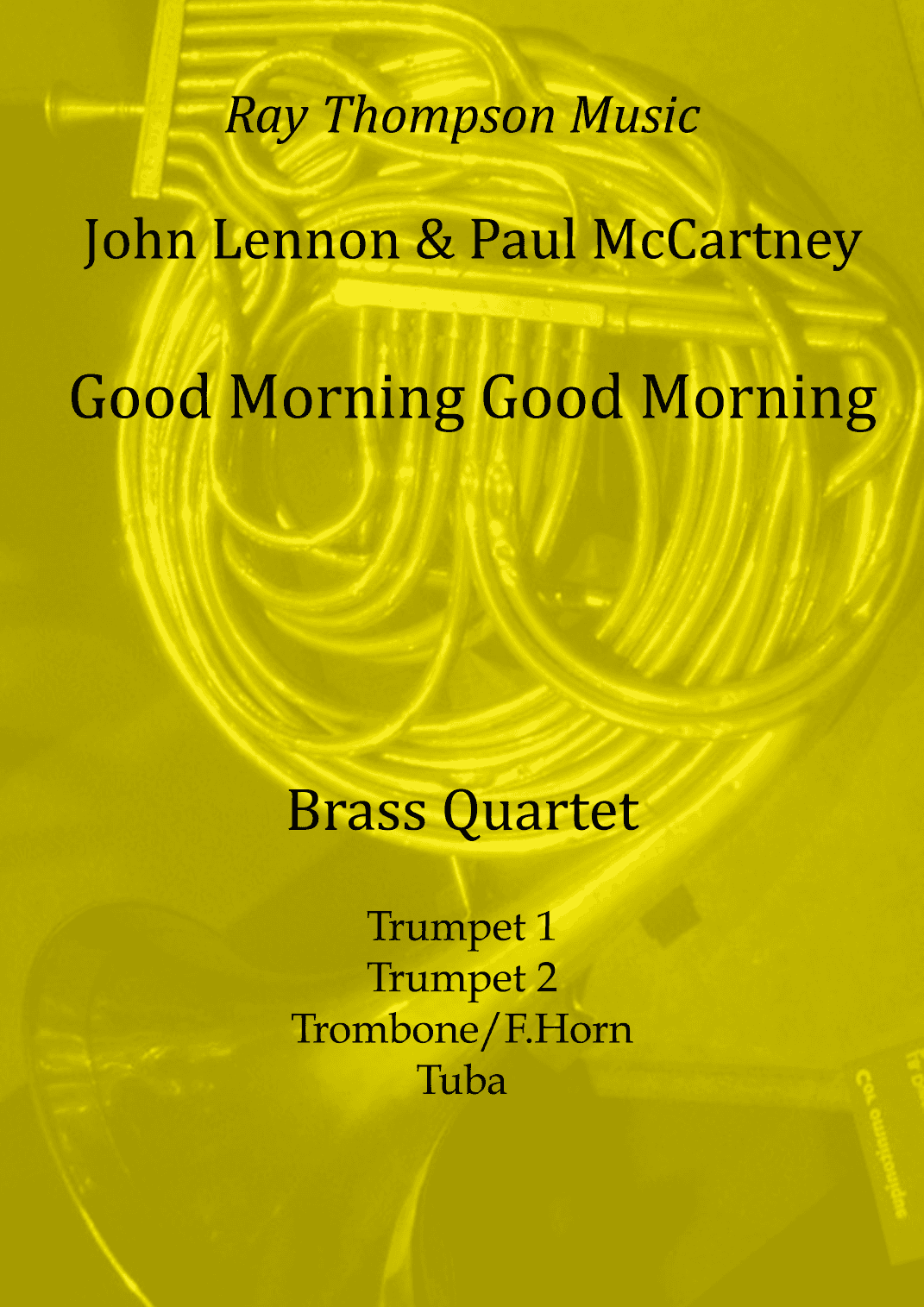 Good Morning Good Morning (arr. Ray Thompson)