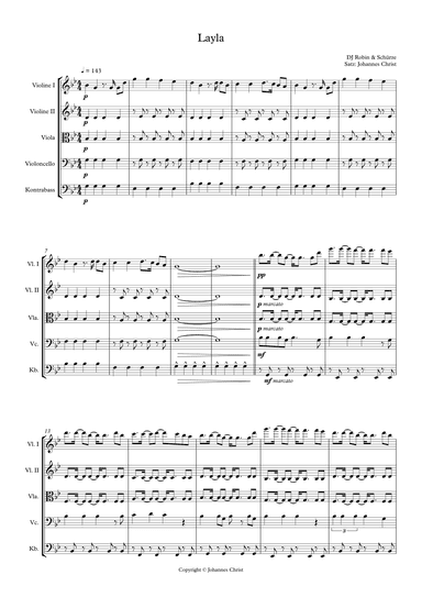Layla (arr. Johannes Christ)