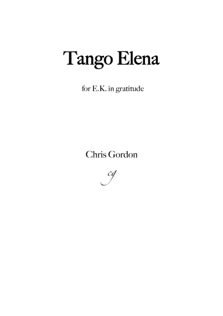 Tango Elena