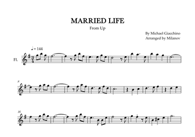 Married Life (arr. Milanov)