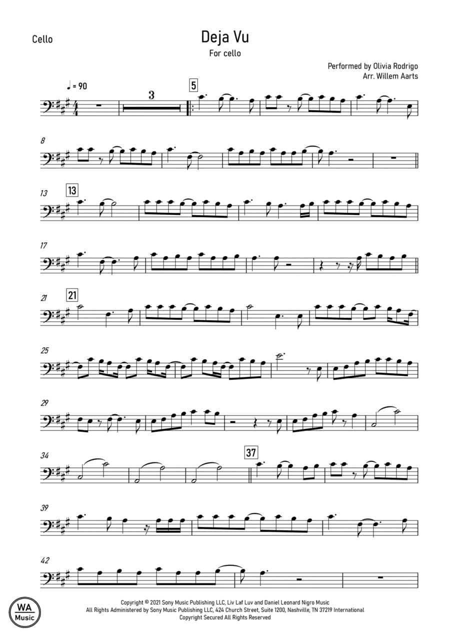Deja Vu (arr. Willem Aarts)