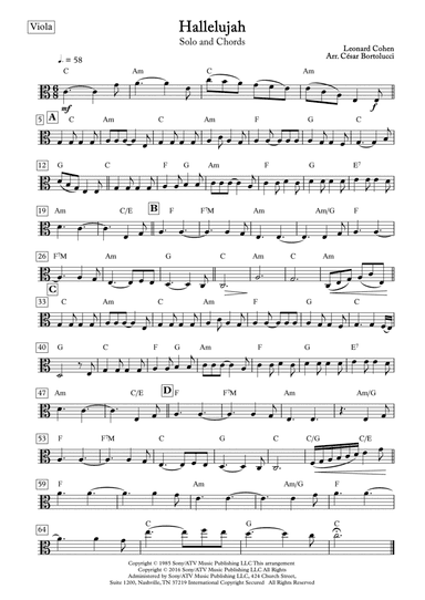 Hallelujah (arr. ACT Bortolucci)