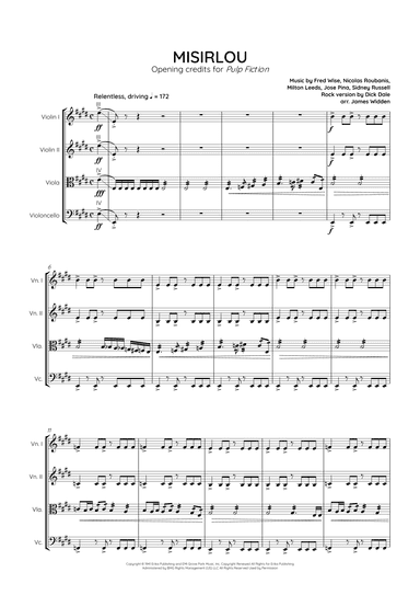 Misirlou (arr. James Widden)