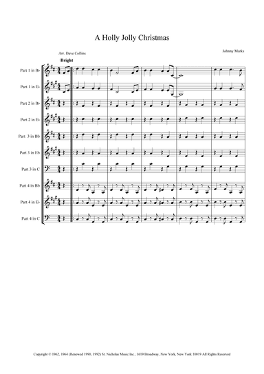 A Holly Jolly Christmas (arr. Dave Collins)