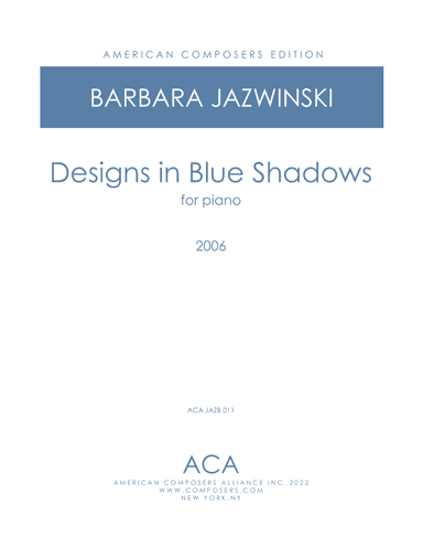 [Jazwinski] Designs in Blue Shadows