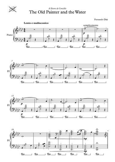 The Old Painter and the Water