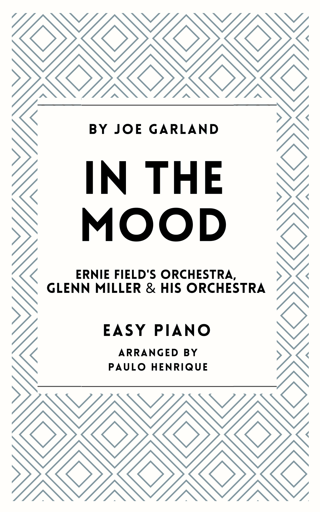 In The Mood (arr. Paulo Henrique)