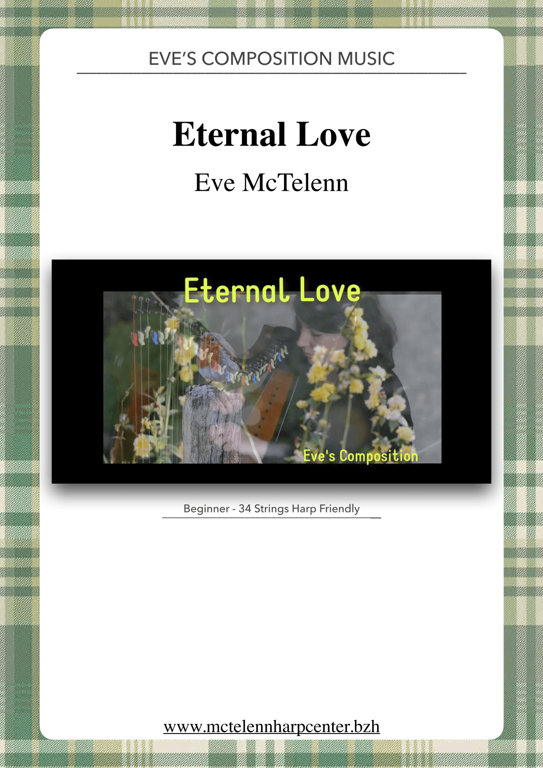Eternal Love - intermediate & 34 String Harp | McTelenn Harp Center