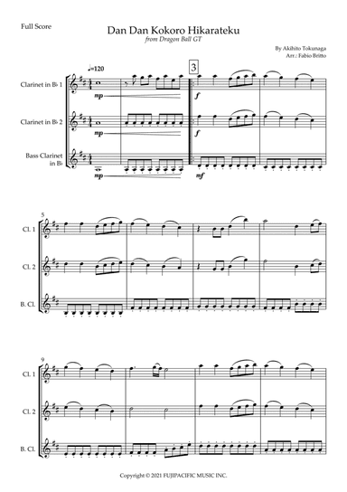 Dragon Ball Gt (arr. Fabio Britto)