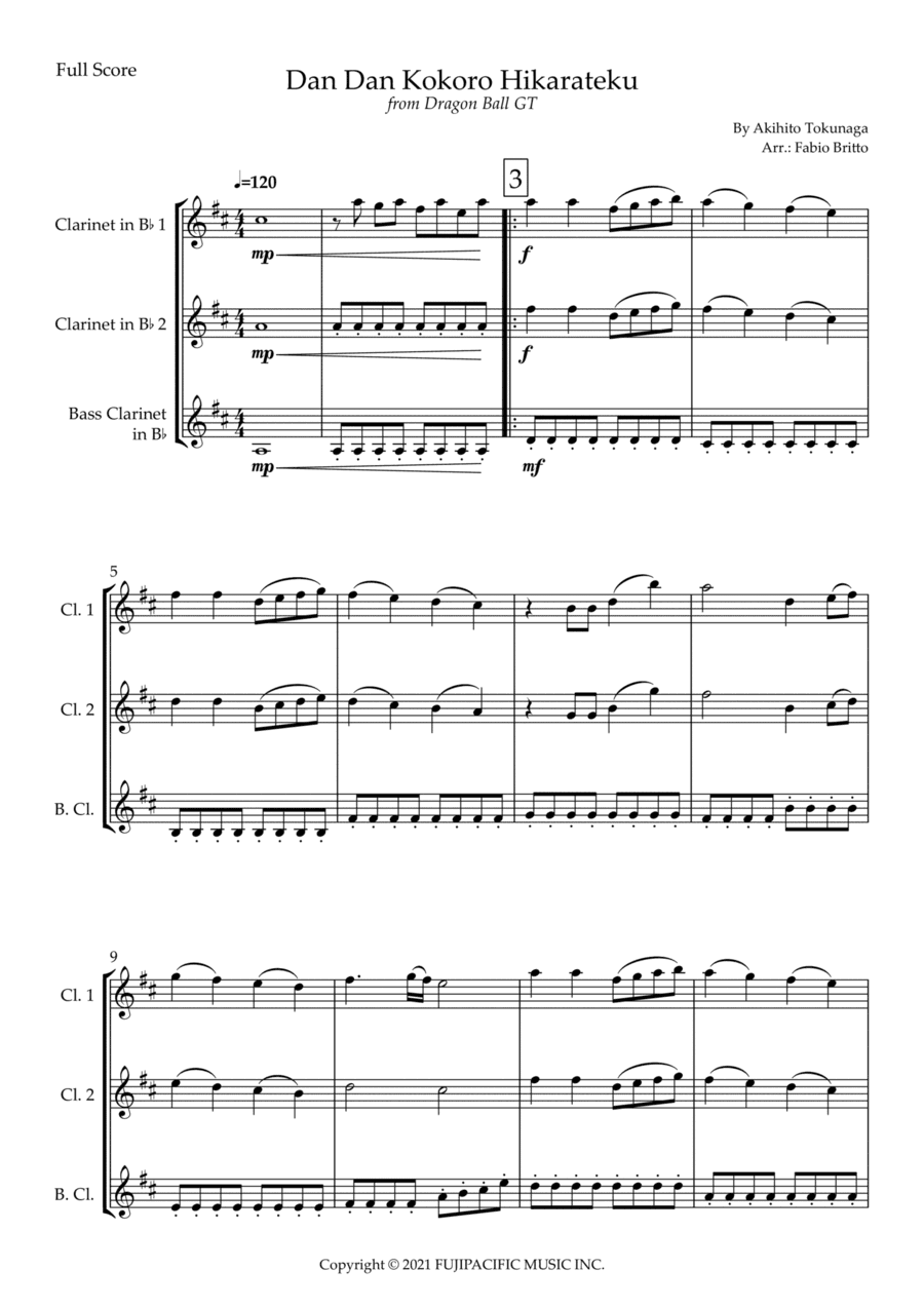 Dragon Ball Gt (arr. Fabio Britto)