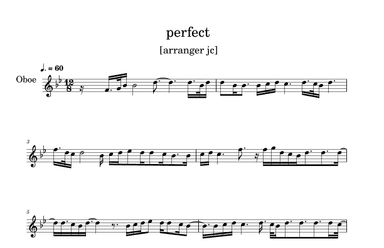 Perfect (arr. julio cesar)