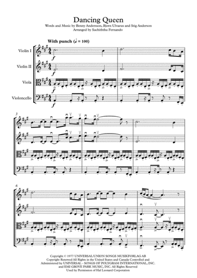 Dancing Queen (arr. Sachiththa Fernando)