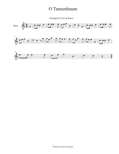 O Tannenbaum - Oboe (arr. Kevin Busse)