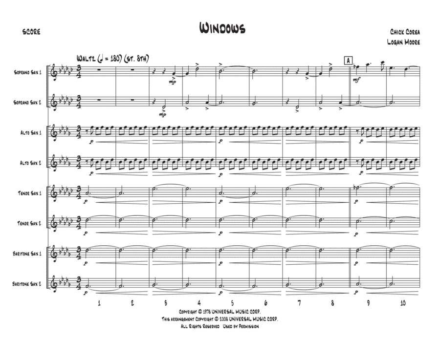 Windows (arr. Logan Moore)