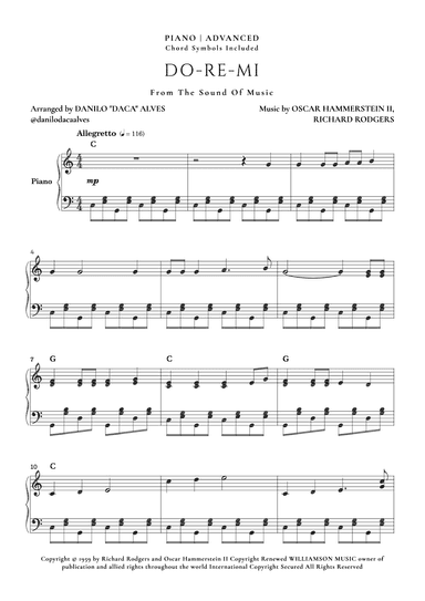 Do-re-mi (arr. Danilo "Daca" Alves)