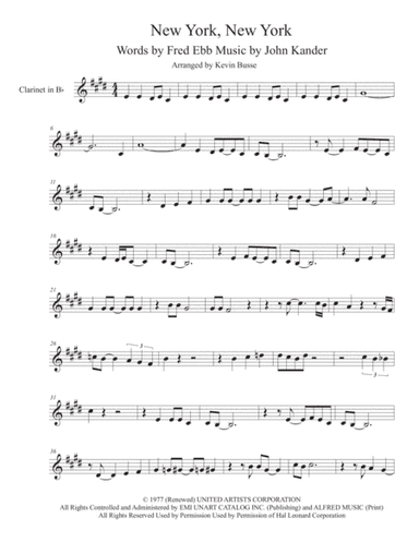 Theme From "New York, New York" (arr. Kevin Busse)