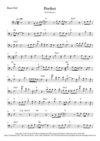 Perfect (arr. Fabio Eduardo de Oliveira)