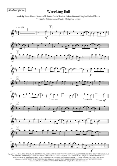 Wrecking Ball (arr. Rodrigo Nascimento)