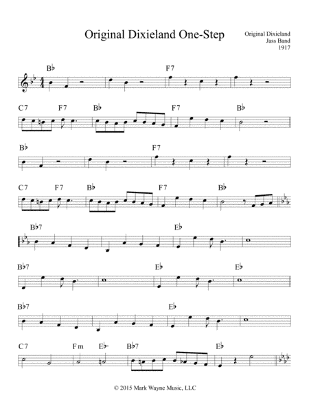 Original Dixieland One-Step (arr. Mark Huxhold)