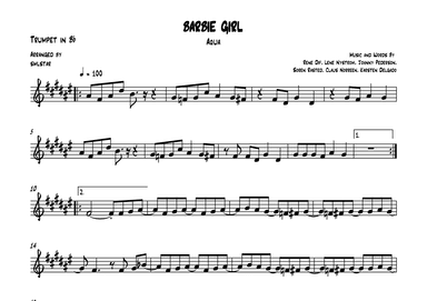 Barbie Girl (arr. SMLStar)