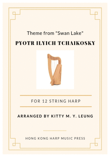 Theme from Swan Lake by Tchaikovsky - 12 String Small Lap Harp (arr. Kitty M. Y. Leung)
